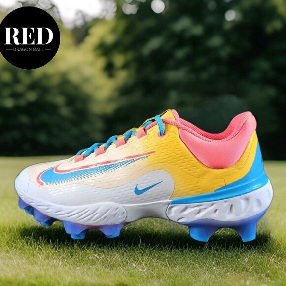 Nike Alpha Huarache Elite Low New York PE Baseball Cleats RBI - Men's Size 10.5 - Picture 12 of 16